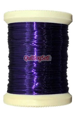 QuillingSeti Lacivert Renk Filografi Teli 100 gr, 150 mt - QS-110