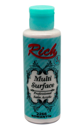 Rich Multi Surface 120 cc Akrilik Boya - Rich Romantik 2266 Hobi Boyası